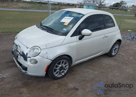 2013 Fiat 500 Pop from USA, damaged, VIN 3C3CFFAR4DT726520